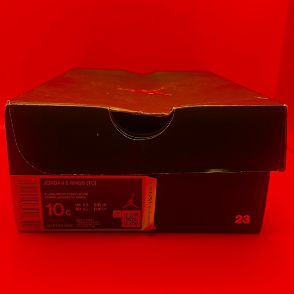 JORDAN 6 RINGS {Size: 10c} - Picture 9 of 9